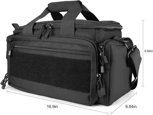 Miniatura 2 de ProCase Bolsa táctica para pistola, bolsa de lona acolchada de lujo para pistolas, pistola grande, revista, accesorios para equipo de munición