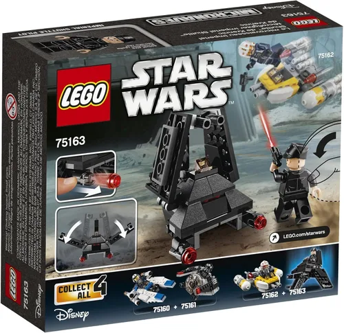 Miniatura 2 de LEGO Star Wars Krennic's Imperial Shuttle Micro Fighter 75163 Kit de construcción (78 piezas)