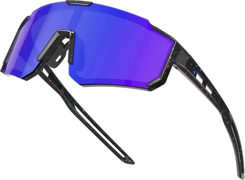 Miniatura 12 de Gafas de sol de béisbol deportivas para jóvenes, ligeras, polarizadas, para sóftbol, ciclismo, para niños y niñas de 3 a 12 años C01-red