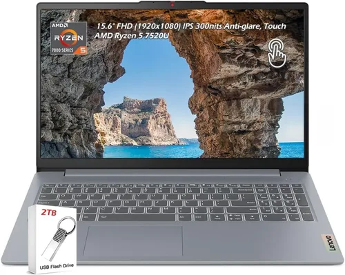 Miniatura 13 de Lenovo IdeaPad 3 portátil, pantalla FHD de 14.0 pulgadas, procesador AMD Ryzen 5 5500U, 8 GB de RAM, 256 GB de almacenamiento, gráficos AMD Radeon