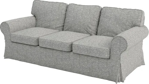 Miniatura 21 de Funda de repuesto para silla Ektorp de algodón, hecha a medida, compatible con la funda de sillón Ektorp de IKEA, el juego de fundas solo se ajusta
