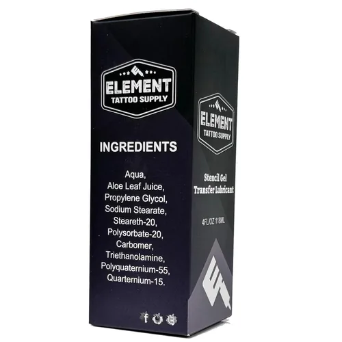 Miniatura 3 de Plantilla de tatuaje aplicador de gel loción 4 oz negro suave transferencia de plantilla limpia colocación de plantilla de larga duración Hold
