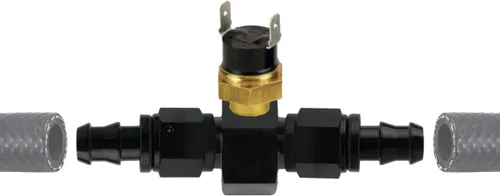 Miniatura 2 de Enfriador de aceite de transmisión de motor de 11 pulgadas, ventilador de refrigeración eléctrico de 6 pulgadas y kit de cableado de interruptor