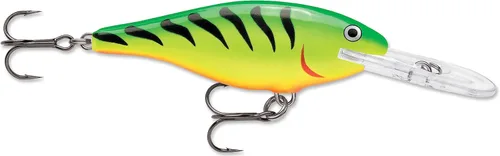 Rapala Shad Rap 07 señuelos de pesca. Fire Tiger
