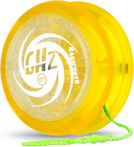 Miniatura 16 de Looping Yoyo D1 Responsive YoYo para niños principiantes, Yo Yo Yo de 2A Loop Yo-Yo Starter Yo-Yo Easy to Play Trucos de cuerda básicos (rojo)