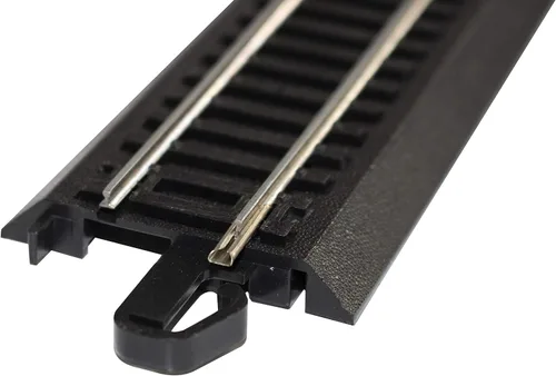 Miniatura 3 de Bachmann Trenes a presión E-Z TRACK E-Z TRACK SOBRE BAJO FIGURA 8 PISTAS PACK - Riel de aleación de acero con plataforma negra - Escala HO