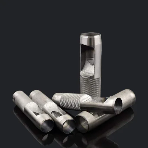 Miniatura 8 de Leathe Punch - Juego de perforadoras redondas de alta resistencia, herramienta de agujero de cuero, para cuero, lona (plata, 12 piezas)