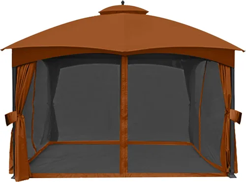 Miniatura 23 de ABCCANOPY - Paredes de red de repuesto para cenador de 10' x 12' en gris