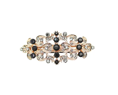 Miniatura 8 de Faship Precioso pasador floral de cristal AB Rhinestone