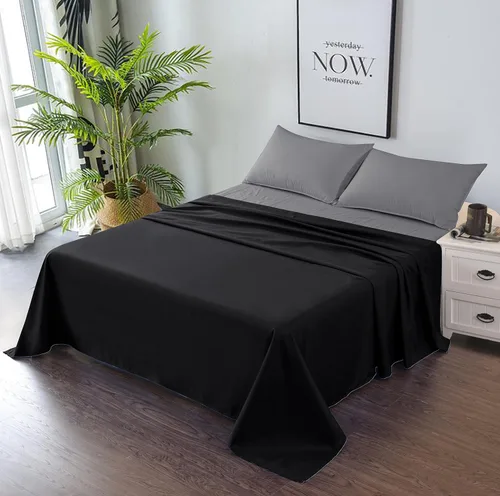 Miniatura 3 de Versatile Bedding Juego de ropa de cama de 3 piezas, tela de satén sedosa ultra suave, el mejor juego de 3 piezas de calidad premium, fácil cuidado