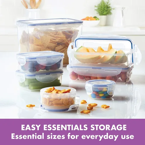 Miniatura 4 de Lock & Lock Easy Essentials - Contenedores para almacenamiento de alimentos