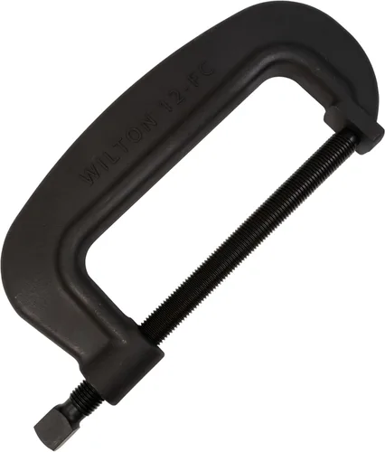 Wilton Brute Force C-Clamp, apertura de 12-3/8", garganta de 4-1/2", fuerza de sujeción de 40,000 libras (Modelo 12 F.C.)