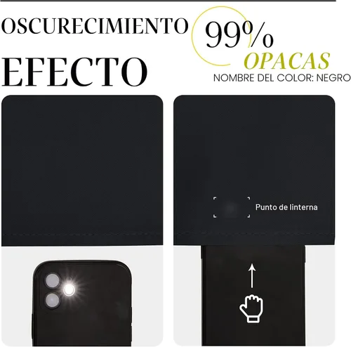Miniatura 8 de NICETOWN Cortinas opacas para dormitorio de 84 pulgadas de largo, cortinas reductoras de luz, con aislamiento térmico y ojales sólidos, para sala