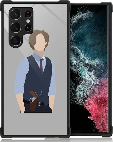 Miniatura 8 de CARLOCA Funda compatible con Samsung Galaxy S22 Ultra, diseño gráfico de Star Howling Wolfs Samsung Galaxy S22 Ultra, diseño gráfico, a prueba