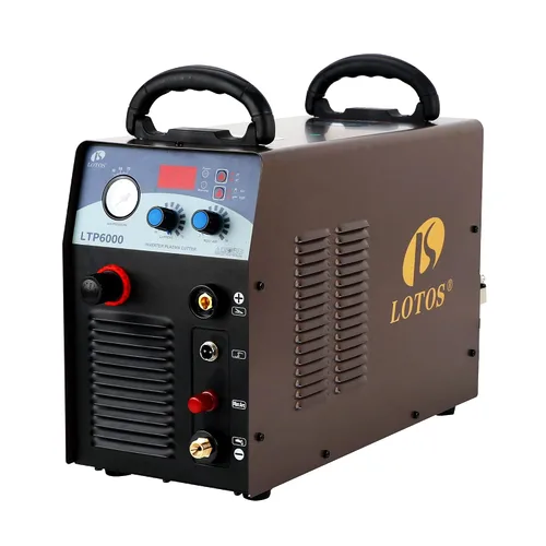 Lotos Technology LTP6000 - Cortador de plasma de 60 Amp, sin arco piloto y táctil, de color azul, de 3/4 pulgadas, corte limpio
