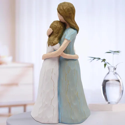 Miniatura 5 de BORLESTA Regalos de cumpleaños para el día de la madre, regalos para mamá de parte de la hija, regalos de madre de la novia, figura esculpida