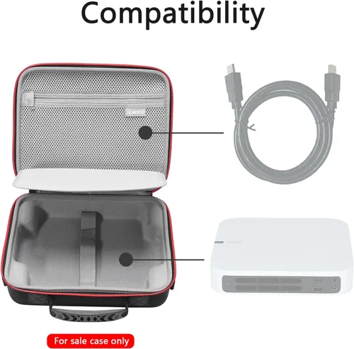 Miniatura 3 de RLSOCO Estuche de transporte para XGIMI Elfin Mini proyector portátil (solo funda)