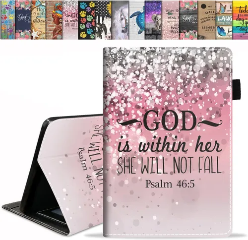 Miniatura 10 de Funda para tablet Fire HD 10/Fire HD 10 Plus de 10.1 pulgadas (11ª generación, lanzada en 2021) – Funda delgada de piel sintética con soporte