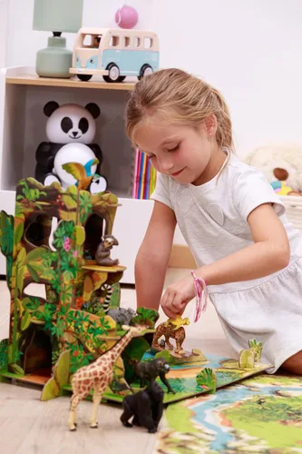 Miniatura 3 de Papo - Figura de caballo Appaloosa negra realista para niños - A partir de 3 años - Colección de caballos y ponis - Juego educativo para montar a