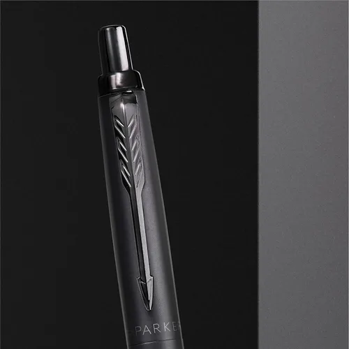 Miniatura 2 de Parker Jotter XL Bolígrafo de Punta de Bola, Negro Mate Monocromático, Punta Media, Tinta Azul, Caja de Regalo - Escritura Suave, Diseño Distintivo
