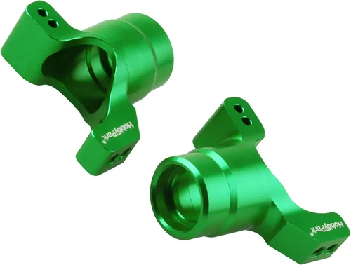 Miniatura 2 de HobbyPark Porta-eje trasero de aluminio para Traxxas 1/18 LaTrax Teton Desert Prerunner Rally, piezas de repuesto 7552X (verde)