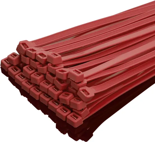 Miniatura 12 de XINGO Bridas Negras de 14 Pulgadas de Servicio Pesado Paquete de 100, Resistencia a la Tracción de 120 LBS, Bridas de Cable de Nailon Premium, Negro