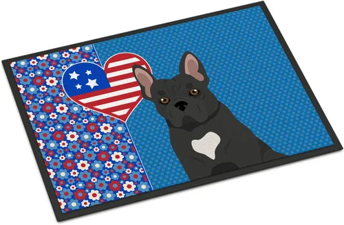 Miniatura 97 de Caroline's Treasures WDK5119JMAT Airedale Terrier USA - Tapete para interiores o exteriores, 24 x 36 pulgadas, tapete para puerta delantera