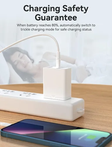 Miniatura 5 de Bloque de cargador de pared USB C para iPhone y cable USB C a USB C