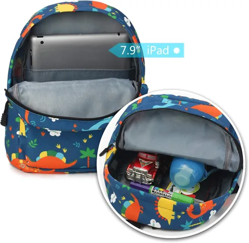 Miniatura 5 de Mochilas de lona lindas para niños, Azul oscuro, Mochilas de mochila