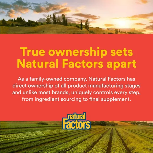 Miniatura 7 de Natural Factors C Extra + Quercetina Bioflavonoides - Suplemento antioxidante para la salud inmunológica - Vitamina C y antioxidantes - Sin gluten