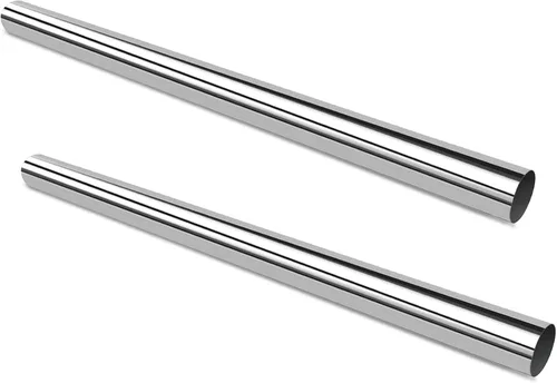 Miniatura 16 de GeilSpace Tubo de escape de acero inoxidable 304 de 2.5 pulgadas, tubo recto universal de 36 pulgadas de longitud, cortable y soldable