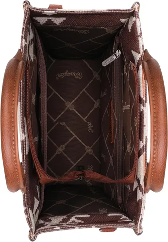 Miniatura 5 de Wrangler Aztec Tote Bag for Women Boho Shoulder Purses and Handbags