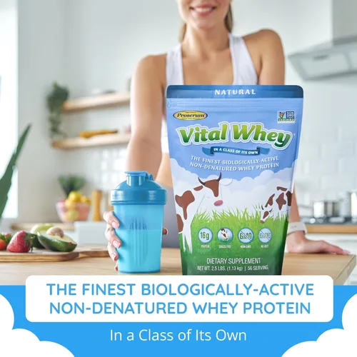 Miniatura 2 de Well Wisdom - Vital Whey Natural Vanilla Flavor 600g (21oz) [Salud y Belleza]
