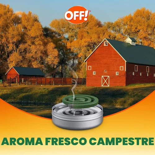 Miniatura 5 de OFF! Repuestos de bobina repelente de mosquitos para patio trasero, perfecto para patios al aire libre, aroma fresco, 6