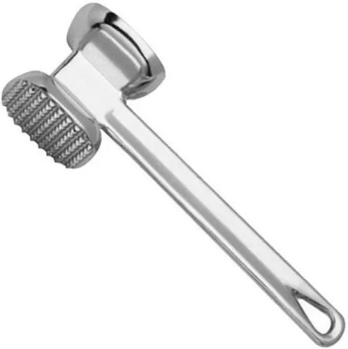 Martillo de carne, ablandador de carne, clavos de doble cara para carne, pollo, pescado, picador de carne, herramienta ablandadora de carne,