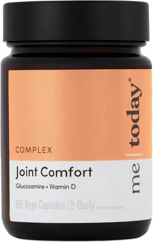 me today Suplemento de comodidad articular – Glucosamina, condroitina y vitamina D para la movilidad articular y el apoyo óseo – Fórmula limpia para