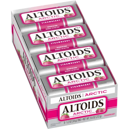 Miniatura 10 de ALTOIDS Arctic - Caramelos de menta, lata de 1.2 onzas (paquete de 8)
