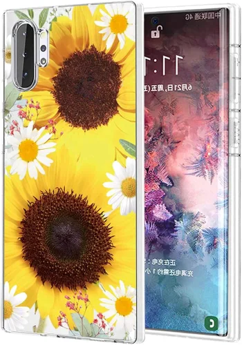 Miniatura 9 de Funda de teléfono para Galaxy Note 10 Plus 5G, para Samsung Note10+ para niñas, funda protectora transparente de TPU suave transparente para Samsung