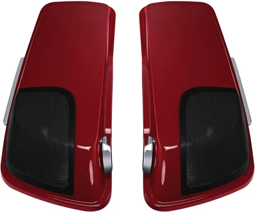 Miniatura 9 de TCMT Alforjas estiradas de 4" para Harley Street Glide 2014-23 Billiard Red