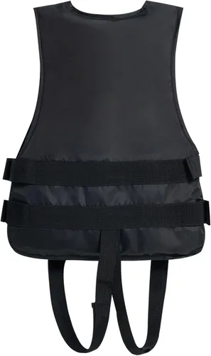 Miniatura 6 de Owntop Chaquetas de natación para niños y adultos de 50 a 125 libras de hebillas dobles, cremallera y correa de entrepierna, chaleco de esquí ligero