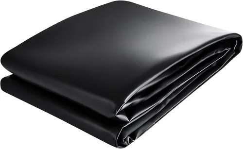 Miniatura 17 de VEVOR Revestimiento de estanque de 10 x 15 pies, grosor de 45 mil, material EPDM flexible y duradero, capa inferior de fácil corte para peces o koi