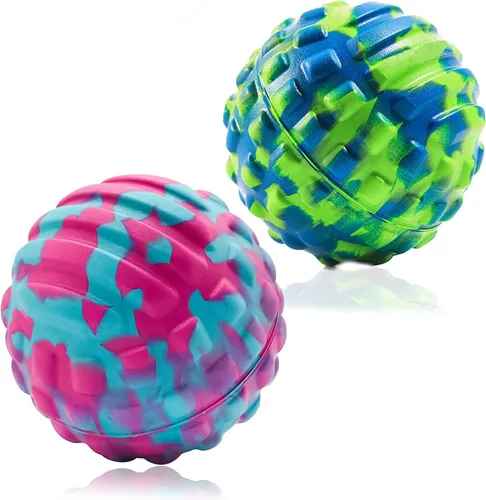 Miniatura 12 de Pelota de Lacrosse para Masaje de Tejido Profundo para Ejercicio y Recuperación - Rodillo de Maní de 7.8 Pulgadas - Certificación SGS - Se Enfoca
