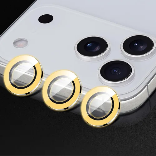 Miniatura 59 de Compatible con iPhone 11 Pro/11Pro Max/12 Pro Luminous Camera Lens Protector Ultra Thin Película de vidrio templado Protector de pantalla de cámara