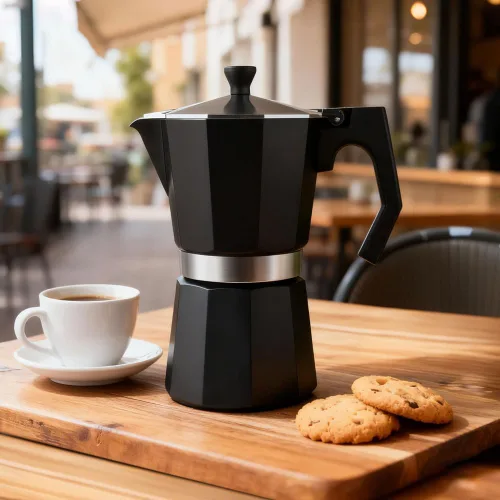 Miniatura 5 de wedrink Cafetera de Espresso de 3 Tazas para Estufa, Olla de Moka de Aluminio Percolador (150ml)
