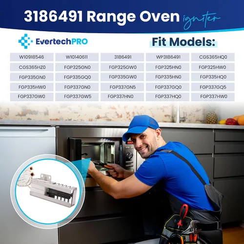 Miniatura 5 de EvertechPRO DG94-01012A Encendedor de horno de gas para Samsung