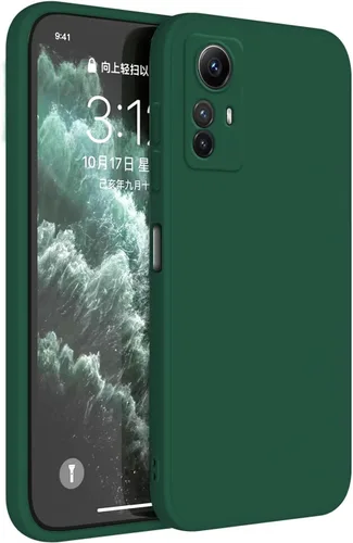 Miniatura 24 de Funda de silicona TPU compatible con Redmi Note 12 Pro 5G (6.67 pulgadas), funda de funda, color blanco antiguo