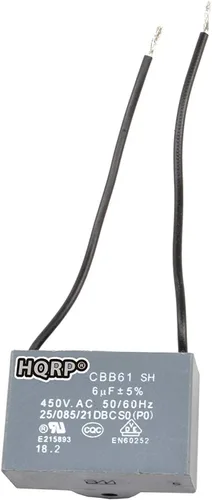Miniatura 17 de HQRP Condensador de ventilador de techo CBB61 1uf+2uf de 3 cables listado UL