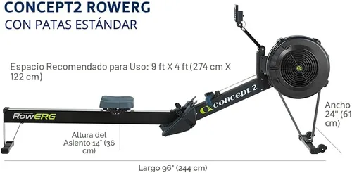 Miniatura 7 de Máquina de remo interior Concept2 Modelo D con PM5