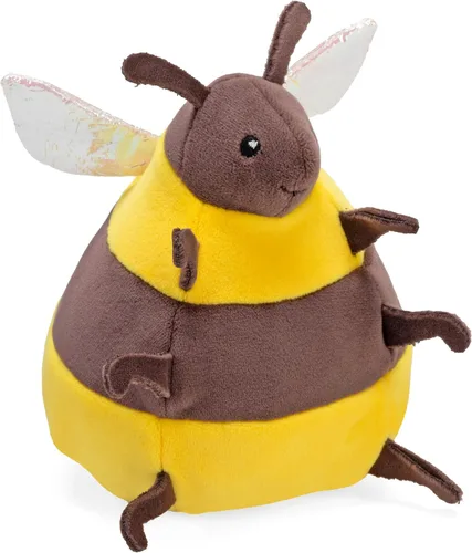 Wild Republic Flipkins Bumble Bee, animal de peluche, 5 pulgadas, juguete de peluche, relleno es botellas de agua recicladas