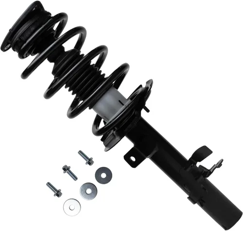 Miniatura 5 de Detroit Axle - Kit de 4 puntales para Ford Escape 2014-2019, 2 amortiguadores traseros ensamblaje 2 puntales delanteros y resortes helicoidales 2015
